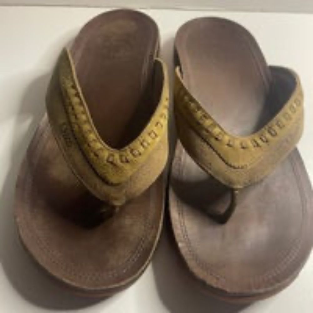 Chaco Dark Earth Performance Footwear Men's Flip Flops size 11